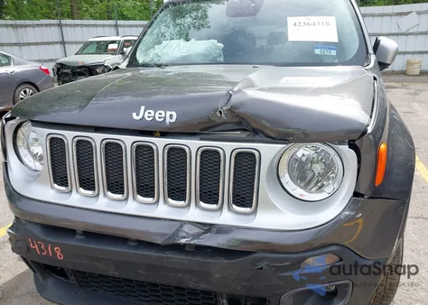 2016 Jeep Renegade Limited from USA, damaged, VIN ZACCJBDT3GPD23151